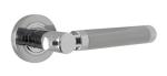 ProGriff TD-Senta auf Rosette–Chrom/Nickel matt